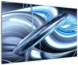 Mivali Tabloul cu abstracție albastră, dintr-o bucată 120x80 cm (V020061V12080)