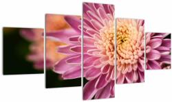 Mivali Tablou detailat cu flori, din cinci bucăți 125x70 cm (V020238V12570)