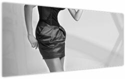 Mivali Tablou - Femeie într-o rochie scurtă, dintr-o bucată 200x100 cm (V023558V200100)