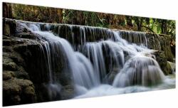 Mivali Tablou - Cascadă în junglă, dintr-o bucată 250x125 cm (V022663V250125)