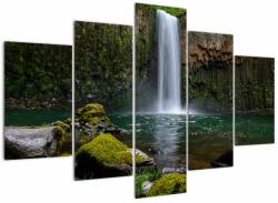 Mivali Tablou cu cascade, din cinci bucăți 150x105 cm (V020497V150105)
