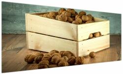 Mivali Tablou - Natură moartă de toamnă cu nuci, dintr-o bucată 250x125 cm (V022430V250125)