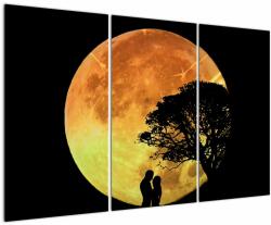 Mivali Tablou cu umbre în lumina lunii, din trei bucăți 120x80 cm (V020819V120803PCS)