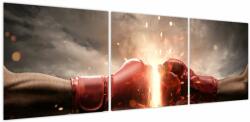 Mivali Tablou - Boxing, din trei bucăți 150x50 cm (V023957V15050)