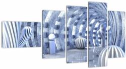 Mivali Tablou - 3D Abstract, din cinci bucăți 110x60 cm (V022995V11060)
