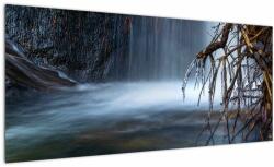 Mivali Tablou - Laguna de iarnă, dintr-o bucată 100x40 cm (V022541V10040)