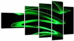 Mivali Tablou - valuri neon, din cinci bucăți 110x60 cm (V020579V11060)