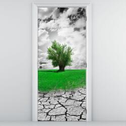 Mivali Fototapet pentru ușă - Natura în oraș (D021922D95205)