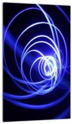 Mivali Tablou cu spirale albastre, dintr-o bucată 20x30 cm (V020815V2030)
