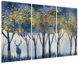 Mivali Tablou cerbul în pădure (V021777V120803PCS)