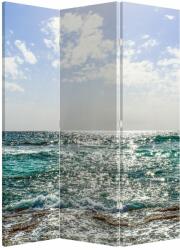Mivali Paravan - Suprafața mării, din 3 bucăți, 126x170 cm (P021194P135180)