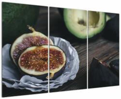 Mivali Tablou cu fistic și avocado, din trei bucăți 120x80 cm (V021161V120803PCS)