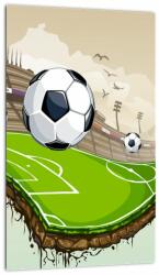 Mivali Tablou - Teren de fotbal, dintr-o bucată 20x30 cm (V023515V2030)