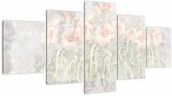 Mivali Tablou - Fresca crinilor, din cinci bucăți 150x80 cm (V022884V150805PCS)