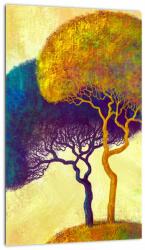 Mivali Tablou - Copaci în deal, dintr-o bucată 20x30 cm (V022537V2030)