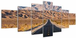 Mivali Tablou - Death Valley, Kalifornie, USA, din șapte bucăți 210x100 cm (V023090V210100)