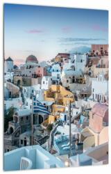 Mivali Tablou - Amurg în Santorini, dintr-o bucată 30x40 cm (V021616V3040)