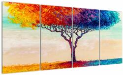Mivali Tablou cu pom pictat, din patru bucăți 160x80 cm (V022176V16080)