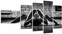 Mivali Tablou - Nud artistic al unei femei, din cinci bucăți 110x60 cm (V023495V11060)