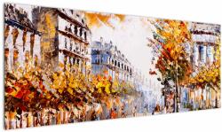 Mivali Tablou - Strada din Paris, dintr-o bucată 145x58 cm (V023198V14558)