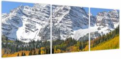 Mivali Tablou - Maroon Peak, din trei bucăți 120x40 cm (V023773V12040)