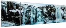 Mivali Tablou cu cascade înghețate, din trei bucăți 170x50 cm (V020230V17050)