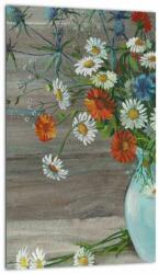 Mivali Tablou - Pictură în ulei, flori de câmp, dintr-o bucată 20x30 cm (V022943V2030)