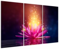 Mivali Tablou cu lotus pe apă, din trei bucăți 120x80 cm (V020710V120803PCS)