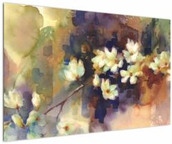 Mivali Tablou - Magnolii albe, pictură, dintr-o bucată 120x80 cm (V022946V12080)