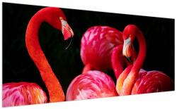 Mivali Tablou cu flamengo roșii, dintr-o bucată 200x100 cm (V021117V200100)