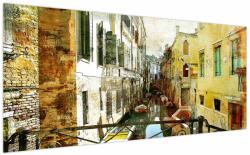 Mivali Tablou - Strada din Veneția, dintr-o bucată 200x100 cm (V023244V200100)
