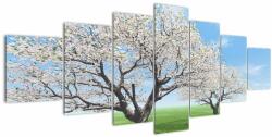 Mivali Tablou cu copaci, din șapte bucăți 210x100 cm (V021104V210100)