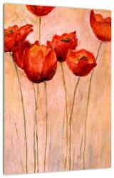 Mivali Tablou - Lalele roșii, dintr-o bucată 30x40 cm (V023505V3040)