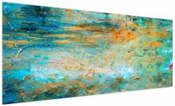 Mivali Tablou - Abstract albastru, dintr-o bucată 250x125 cm (V023173V250125)
