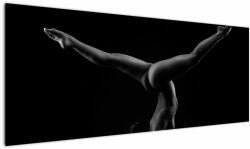 Mivali Tablou - Gimnasta nud în întuneric, dintr-o bucată 145x58 cm (V023080V14558)