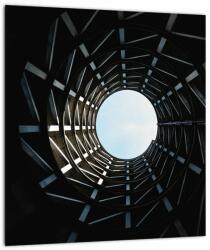Mivali Tablou pe sticlă cu tunel, dintr-o bucată 30x30 cm pe sticlă (V020269V3030GD)