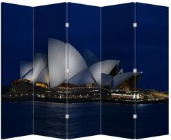 Mivali Paravan - Sydney nocturn, din 5 bucăți, 210x170 cm (P020022P225180)