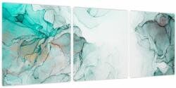 Mivali Tablou - Abstract din cerneală 2, din trei bucăți 90x30 cm (V023940V9030)