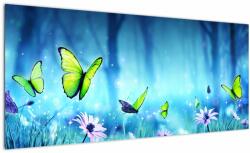 Mivali Tablou - Poiană mistică de pădure, dintr-o bucată 100x40 cm (V022815V10040)