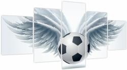 Mivali Tablou - Balon cu aripi, din cinci bucăți 150x80 cm (V023648V150805PCS)