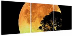 Mivali Tablou cu umbre în lumina lunii, din trei bucăți 120x40 cm (V020819V12040)