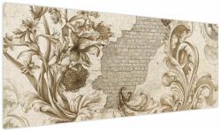 Mivali Tablou - Perete cu flori, dintr-o bucată 145x58 cm (V024085V14558)