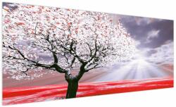 Mivali Tablou cu pomul roșu, dintr-o bucată 250x125 cm (V020052V250125)