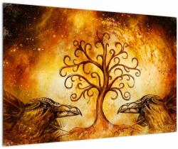Mivali Tablou natural abstract cu copac, dintr-o bucată 90x60 cm (V022111V9060)