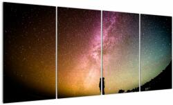 Mivali Tablou - cerul plin de stele, din patru bucăți 160x80 cm (V020292V16080)