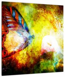 Mivali Tablou - Fluture spațial, dintr-o bucată 40x40 cm (V023123V4040)