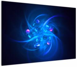 Mivali Tabloul modern cu abstracțiune albastră, dintr-o bucată 100x70 cm (V020137V10070)