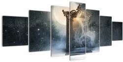 Mivali Tablou - Oglindă magică, din șapte bucăți 210x100 cm (V022981V210100)