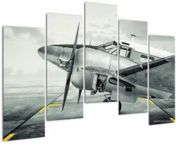 Mivali Tablou - Avion, din cinci bucăți 125x90 cm (V022947V12590)