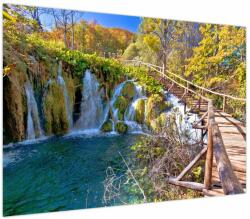 Mivali Tablou - Intrare in cascade, dintr-o bucată 100x70 cm (V023808V10070)